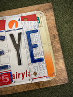Buckeye License Plate Sign (version green B)