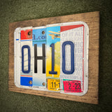 Ohio License Plate Sign (version strawberry banana)