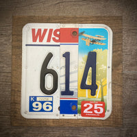 Ohio area code 614 license plate sign #11