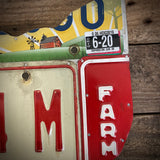 Ohio Farm 2 License plate map 6794 M (Free Shipping)